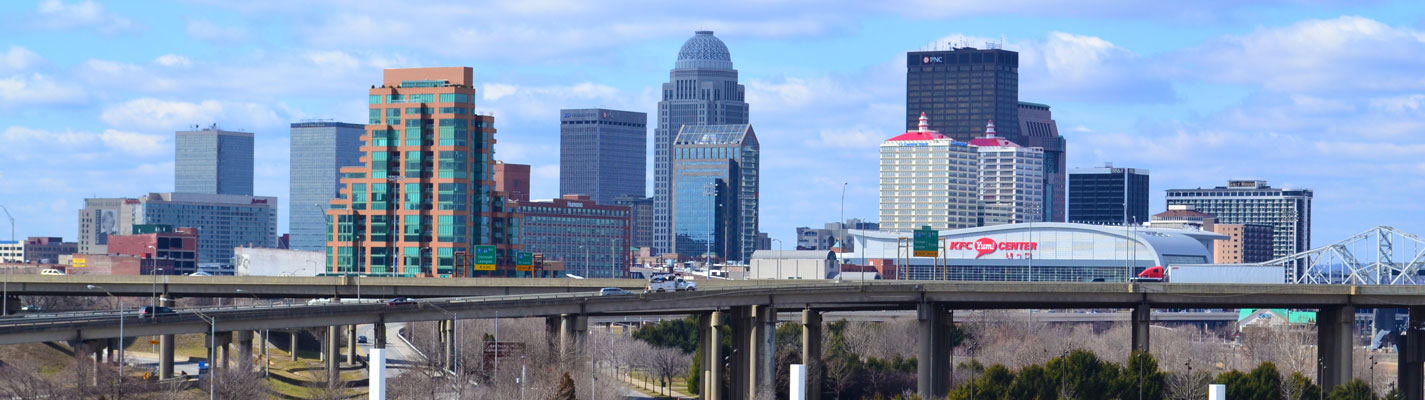 Louisville, Kentucky Skyline