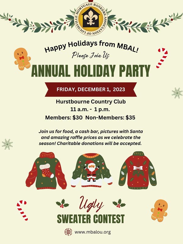 MBAL Holiday Party 2023 Invitation